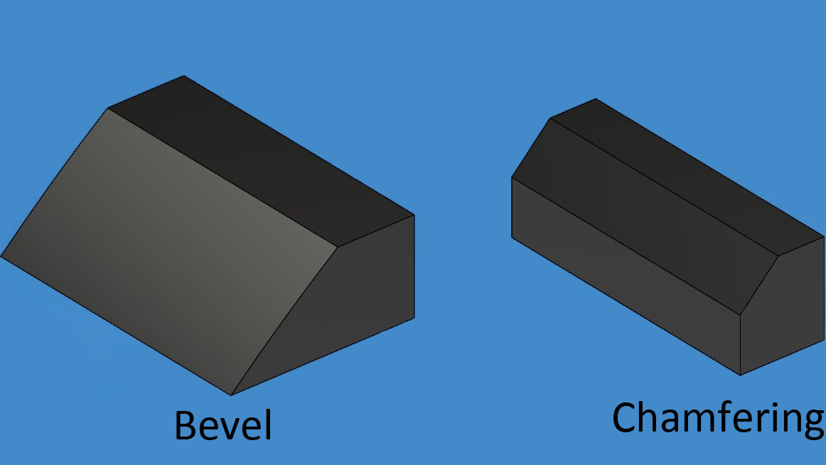 Bevel vs. Chamfer