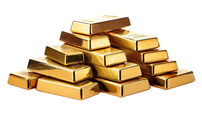 stack of gold bars