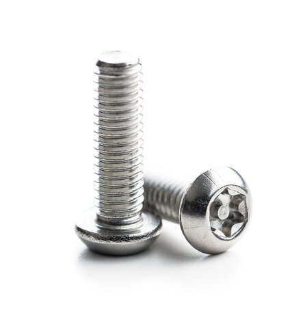 Stainless steel torx screws