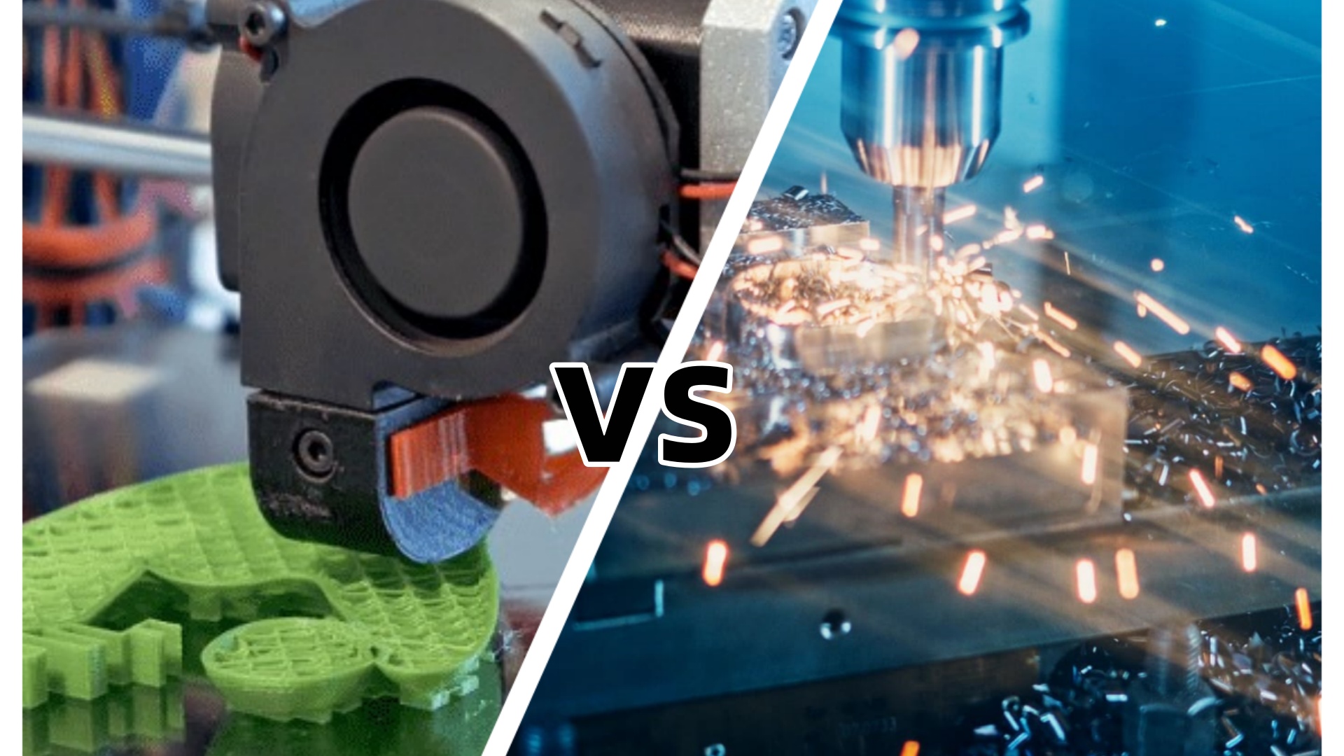 Additive vs. Subtractive Manufacturing