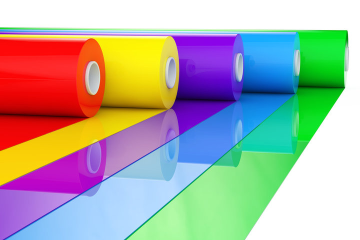 Multicolor PVC Polythene Plastic Tape Rolls or Foil