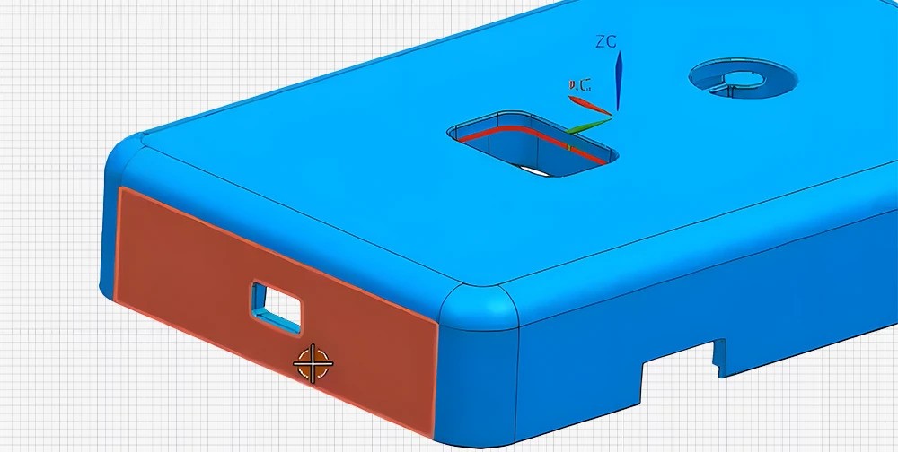 Injection molded parts with undercut structure