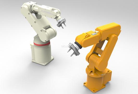 robottiosien komponenttien valmistus