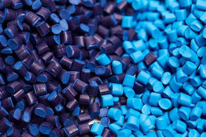 blue plastic polypropylene