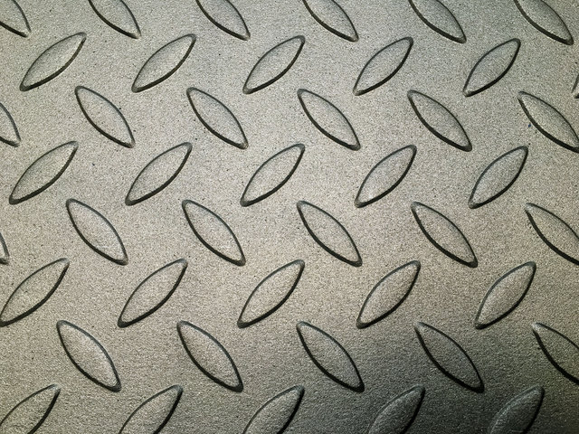 Embossed sheet metal