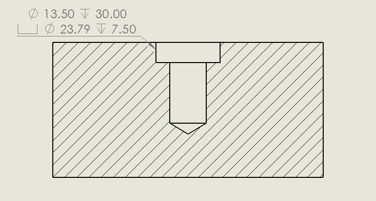 Countersink-Hole