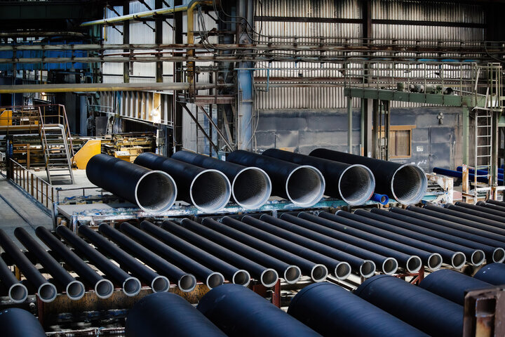 cast iron pipes for pipeline construction